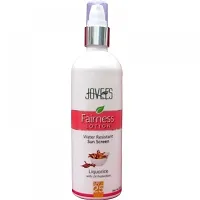 Jovees Herbal Sunscreen Fairness Lotion SPF 25 | For Women/Men | UV Protection, Water Resistant, Brightening and Moisturizing Lotion | Paraben and Alcohol Free | 100ML-thumb1