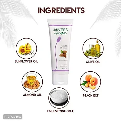 Jovees Herbal Almond  Ginseng Wrinkle Lift Face Cream, 60 gms | Anti-Wrinkle  Anti-Ageing Face Cream| All Skin Types | Paraben  Alcohol Free-thumb4