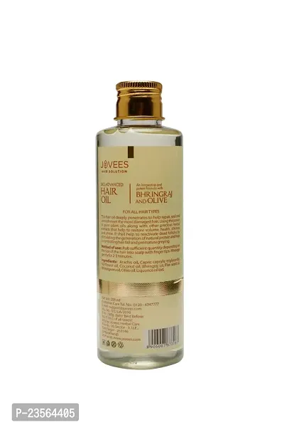 Jovees Bhringraj  Olive Intensive Restructuring Hair Oil 100 ml-thumb2