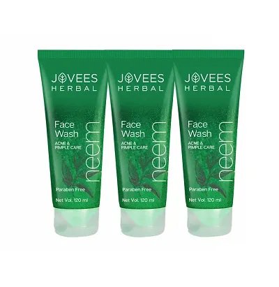 Jovees Neem Face wash 120 ml (pack of 3)