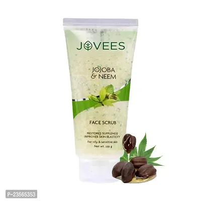 Jovees Jojoba and Neem Face Scrub, 100gm-thumb5