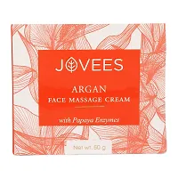 Jovees Herbal Argan Oil Face Massage Cream With Papaya Enzyme For Normal To Dry Skin 50G-thumb2