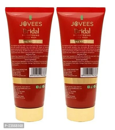 Jovees Herbal Bridal Brightening Face Wash 120 ML-thumb2