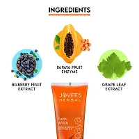 Jovees Herbal Papaya Face Wash For Women/Men | Brightening and Glowing Skin | Removes Pigmentation and Dark Spots | For All Skin Types 120 ML (Pack of 2)-thumb3