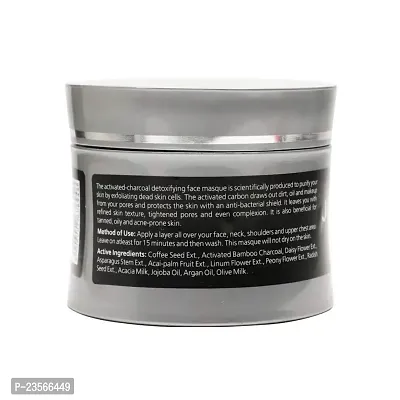 Jovees Activated Charcoal Detoxifying Face Masque, 100g-thumb2