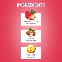 Jovees Herbal Strawberry Face Wash with Strawberry Extracts | For Normal to Dry Skin | For Women/Men | For Hydrating  Glowing Skin 120 ml-thumb3