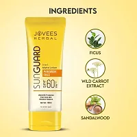 Jovees Herbal Sun Guard Lotion SPF 60 PA++++ | 3 in 1 Matte Lotion | Daily Use, UVA/UVB Protection, Moisture Balance, Even Tone Skin | Boot star 4 Rating | For Women/Men 50 ML (Pack of 2)-thumb3