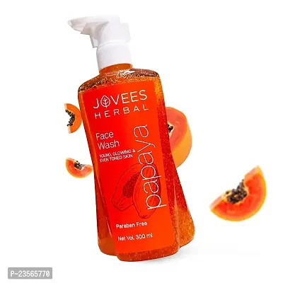 Jovees Herbal Papaya Face Wash For Women/Men | Brightening and Glowing Skin | Removes Pigmentation and Dark Spots | For All Skin Types 120 ML-thumb3