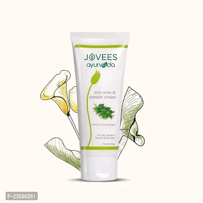 Jovees Ayurveda Anti Acne  Pimple Cream | Removes Acne and Pimple for Clear And Glowing Skin |60gm-thumb3