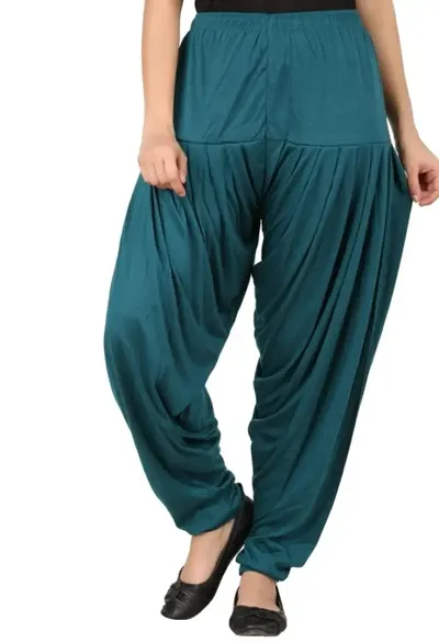 Classic Solid Patiala For Women Pack Of 2