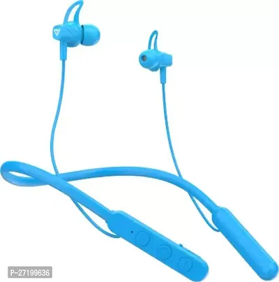 Stylish Blue In-ear Bluetooth Wireless Headphones-thumb0