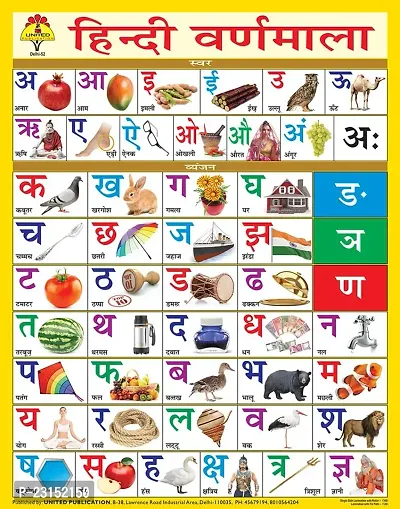 Educational Kids learning Laminated Wall Chart-thumb3