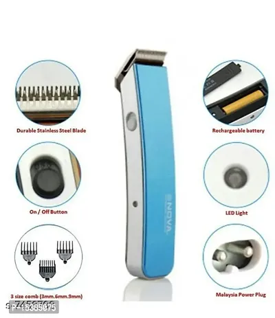 NOVA NS-216 D Rechargable Cordless Hair Clipper  Beard Trimmer (Multicolor)-thumb0