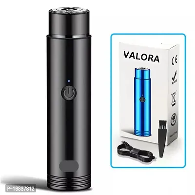 Valora waterproof Mini Portable Shaver, Easy to Travel Unisex Shaver, Mini Portable Rechargeable Trimmer-thumb0