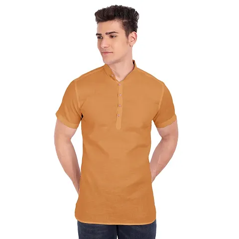 Trendy Cotton Short Sleeves Casual Shirt 