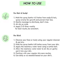 Rosemary Water for Hair Growth Spray 100% Natural Mist Spray.-thumb2