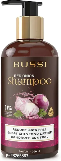 Red Onion And Black Seed Hair Shampoo With Red Onion Oil, Argan Oil, Jojba Oil , Almond Oil Extracts-thumb0