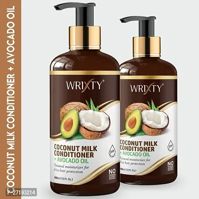 Coconut Milk Anti-Hairfall Conditioner With Avocado Oil 600 ML- Pack Of 2