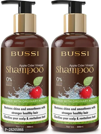 Apple Cider Vinegar Shampoo Goodness Of Himalayan Apple And Moisturize And Smooth Pack Of 2