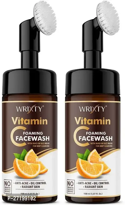 Wrixty Vitamin C Face Wash, 300ml, Pack Of 2