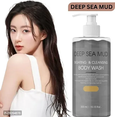 Deep Sea Mud Shower Gel Body Wash Whitening Moisturizing Body Wash Bath And Body