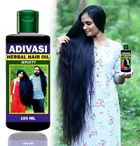 Adivasi Herbal Hair Oil-100 Ml Each, Pack Of 4-thumb1