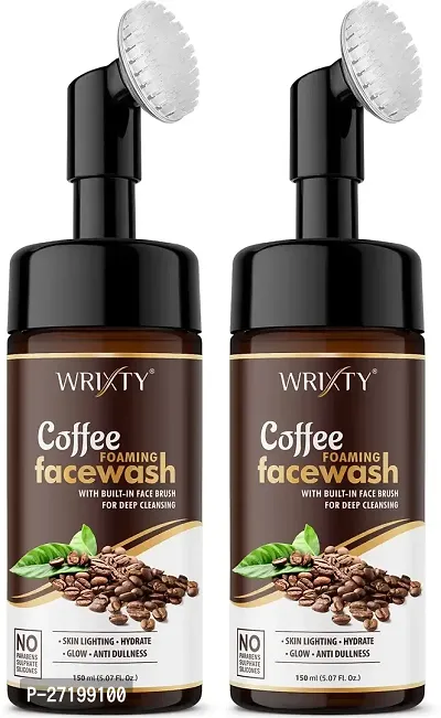 Wrixty Coffe Facewash, 300ml, Pack Of 2-thumb0