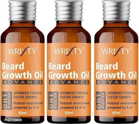 Beard Growth Oil, 180ml, Pack Of 3-Each 60ml