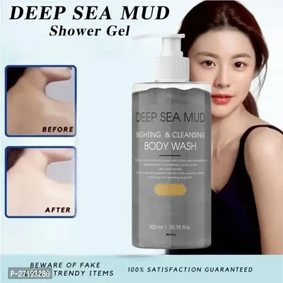 Deep Sea Mud Shower Gel Body Wash For Oil Control And Moisturization Body Wash 300 ML-thumb0