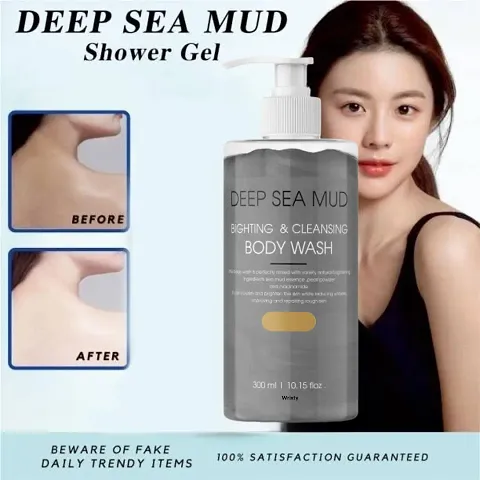 Deep Sea Mud Shower Gel Body Wash For Oil Control And Moisturization Body Wash 300 ML