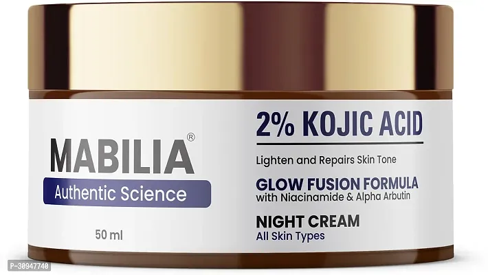 Mabilia 2 Percent Kojic Acid Glow Fusion Formula Night Cream-thumb0