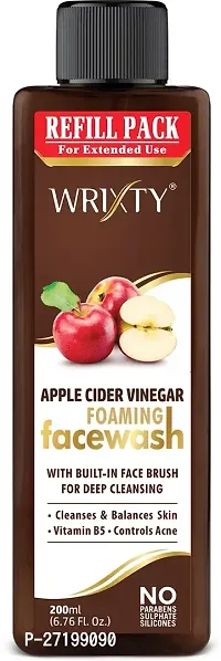 Wrixty Refill Pack Apple Face Wash, 200ml