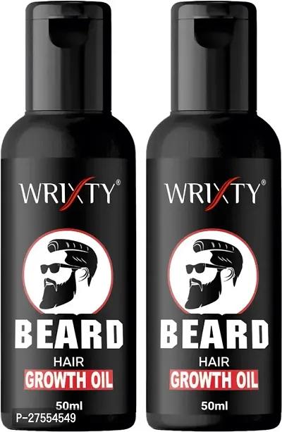 Beard Hair Growth Oil For Strong And Healthy Beard Growth 100Ml Pack Of 2