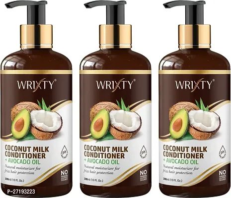 Coconut Milk Long And Strong Strengthening Conditioner 900 ML- Pack Of 3