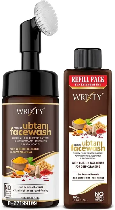 Wrixty Ubtan Fach Wash + Ubtan Refill Pack, 350ml-thumb0