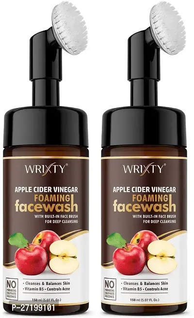 Wrixty Apple Face Wash, 300ml, Pack Of 2