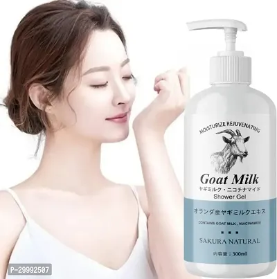 Rejuvenating Goat Milk Anti Aging Body Shower Gel 300 ML-thumb0