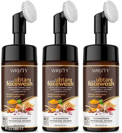 Wrixty Ubatan Facewash, 450ml, Pack Of 3