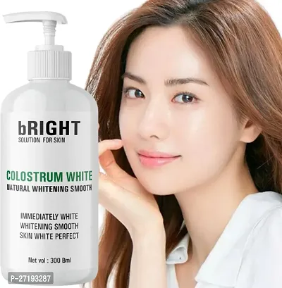 Korean Milk Whitening Skin Cream Whitening Shower White Body Bath Skin 300 ML-thumb0