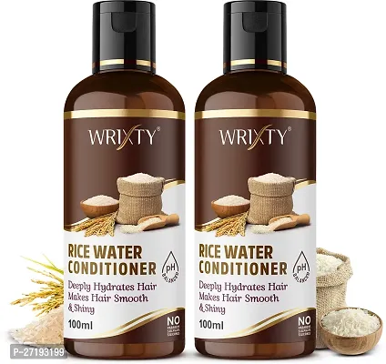 Rice Water Conditioner The Ultimate Hair Care Solution For Healthy Shiny Hair 200 ML- Pack Of 2