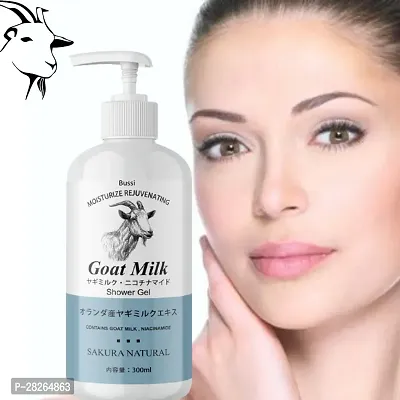 Goat Milk Lightening-Shower Gel For Moisturization Skin, For Women-thumb0