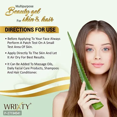 Wrixty Aloevera Beauty Gel For Skin And Hair- 130 ml-thumb2