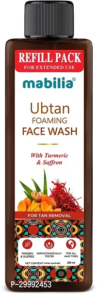 Ubtan Foaming With Refill Pack For Spot Removal, Blackhead Remover Face Wash