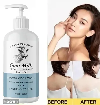 Rejuvenating Goat Milk Anti Aging Body Shower Gel 300 ML-thumb0