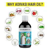 Adivasi hair oil original pure ayurvedic adivasi herbal hair oil for strong and healthy hair growth and hair fall control for women and men-thumb3