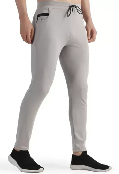 Hot Selling Blended Regular Track Pants For Men 