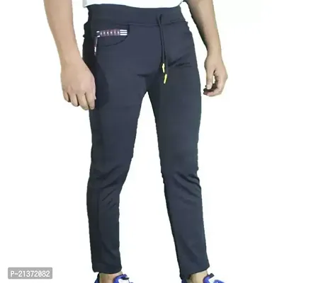 Blue Men's Track pant D Pocket