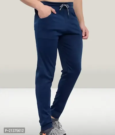 Men's Blue Color Track Pant