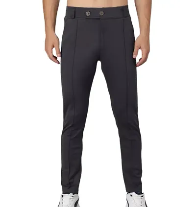 Must Have Blended Regular Track Pants For Men 