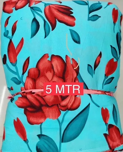 Fancy Crepe Printed Unstitched Dress Material